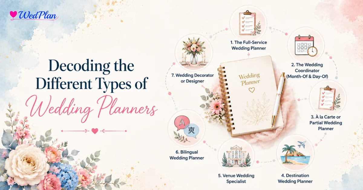 Different Types of Wedding Planners