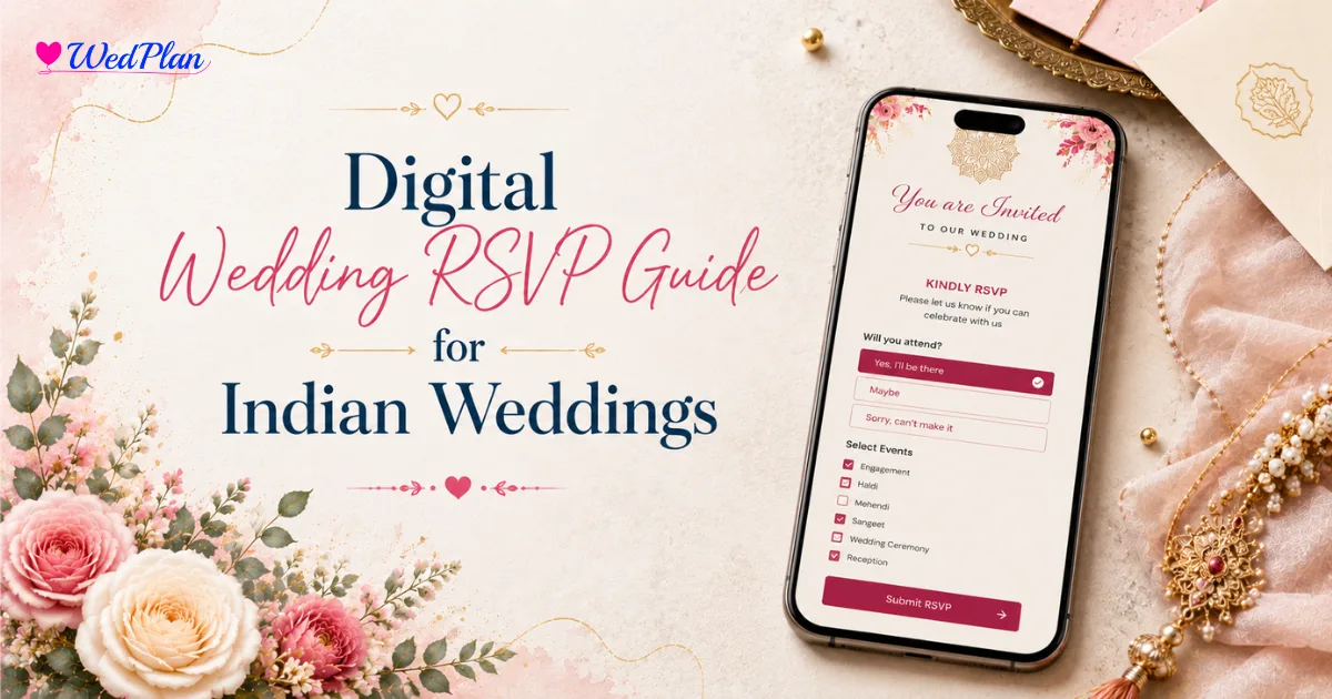 Digital Wedding RSVP Guide for Indian Weddings