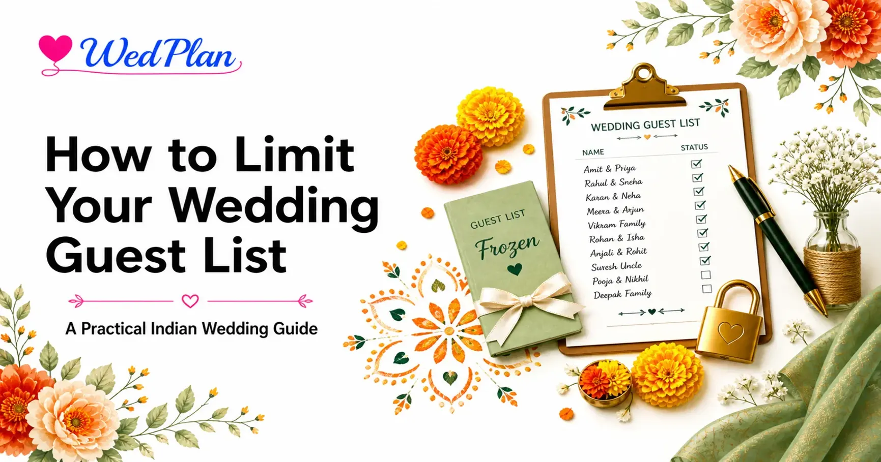 How to Actually Limit Your Wedding Guest List