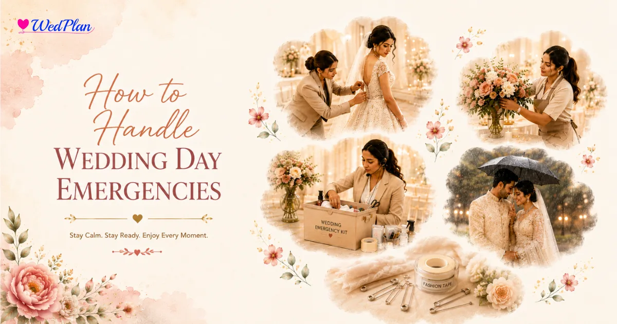 How to Handle Wedding Day Emergencies
