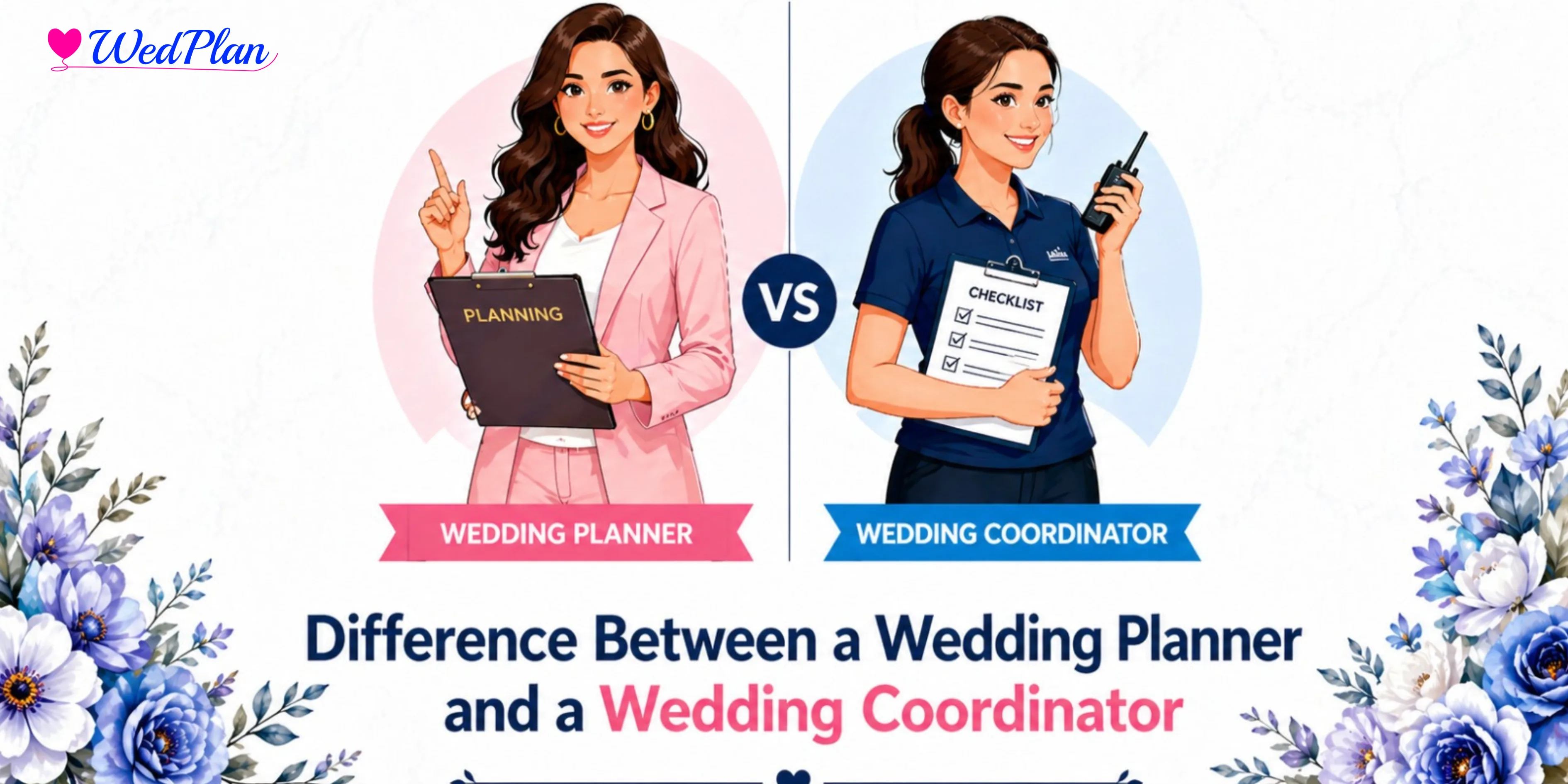 Difference Between a Wedding Planner and a Wedding Coordinator