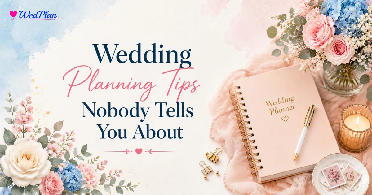 Wedding Planning Tips Nobody Tells You About